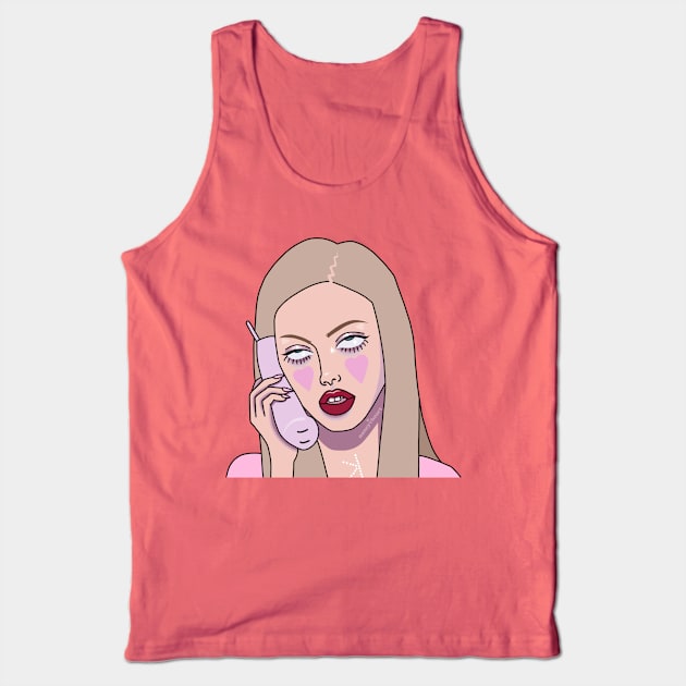 Mean Girls Karen Tank Top by Nancyvheart 